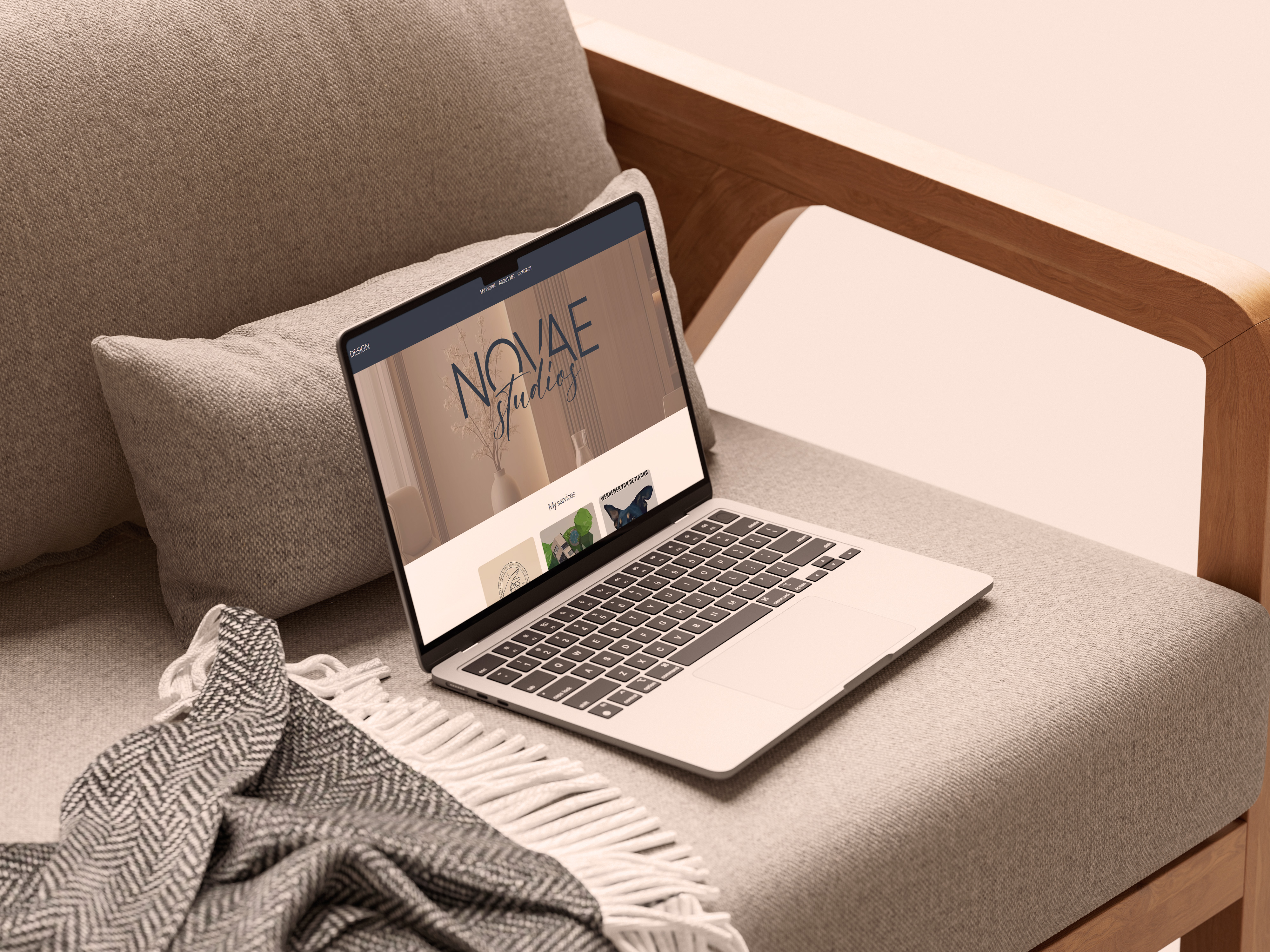 website design mockup